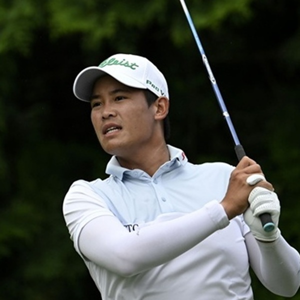LINKOU, CHINESE TAIPEI: Rattanon Wannasrichan of Thailand pictured during Round Two, Friday September 27, 2024 at the Yeangder TPC, Linkou International Golf and Country Club. The US$ 1 Million Asian Tour event is staged from September 26-29, 2024. Picture by Paul Lakatos/Asian Tour.